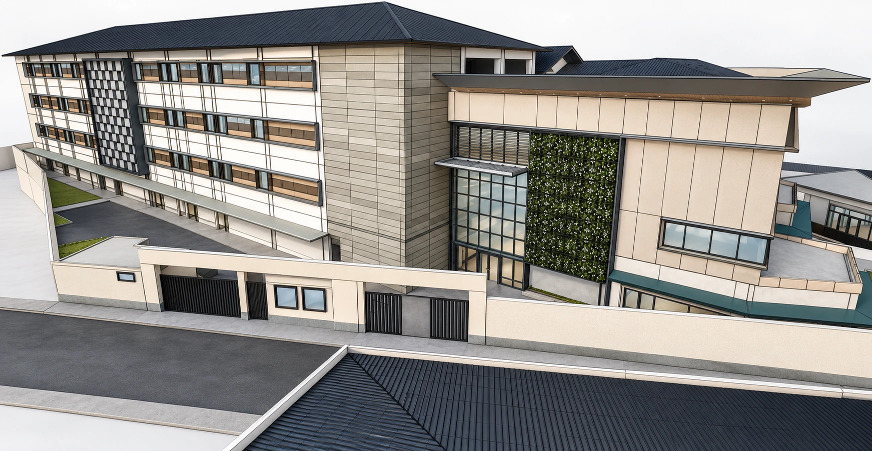 Visualización 3D con IA del hospital Pedro Ruiz Gallo.